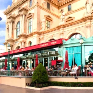 Vegas Paris Cafe, France - Fine Art Print, Giclée, Unframed, 8x10" or 16x20"