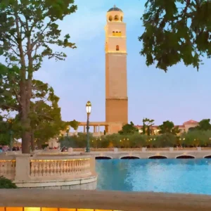 Vegas Tuscan Tower, Italy - Fine Art Print, Giclée, Unframed, 8x10" or 16x20"