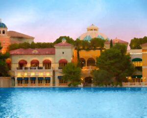 Vegas Tuscan Villas, Italy - Fine Art Print, Giclée, Unframed, 8x10" or 16x20"