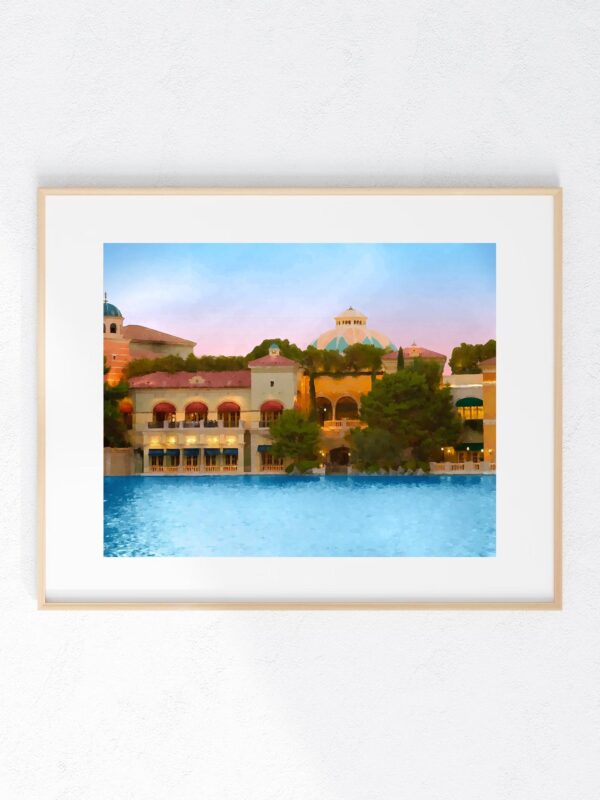 Vegas Tuscan Villas, Italy - Fine Art Print, Giclée, Unframed, 8x10" or 16x20"
