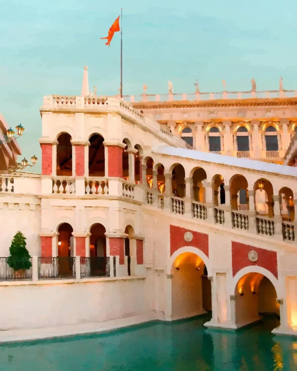 Vegas Venice Library - Fine Art Print, Giclée, Unframed, 8x10" or 16x20"