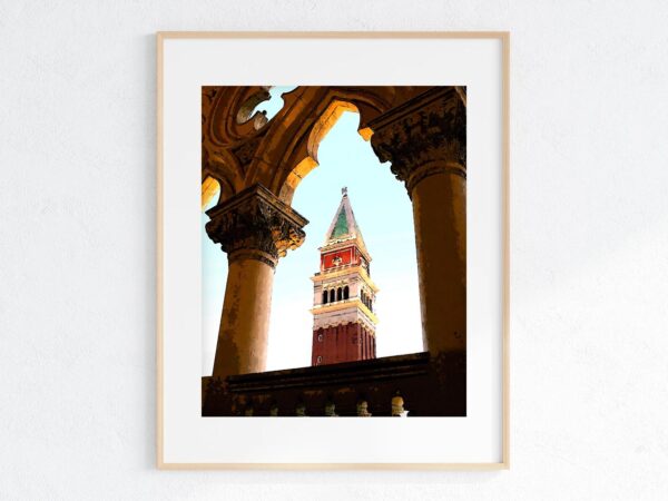 Vegas Venice Tower - Fine Art Print, Giclée, Unframed, 8x10" or 16x20"