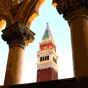 Vegas Venice Tower - Fine Art Print, Giclée, Unframed, 8x10" or 16x20"