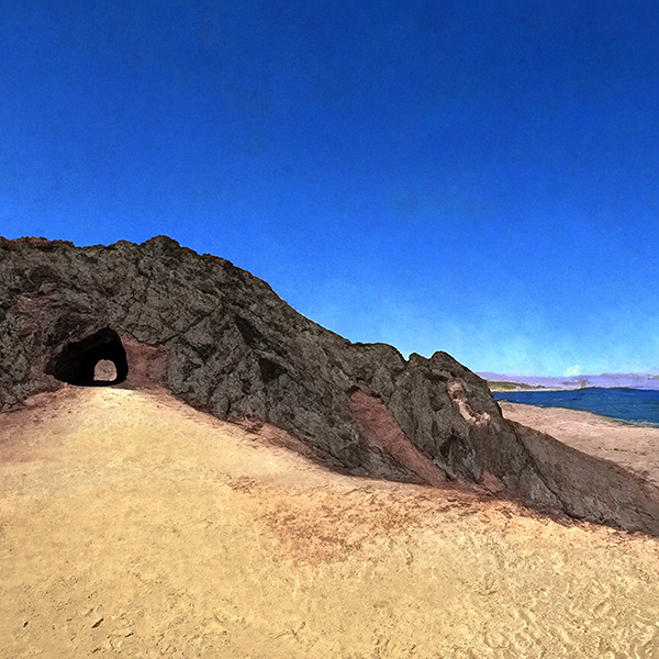 Railroad Tunnel Trail - Fine Art Print, Giclée, Unframed, 8x6 in or 12x9 in