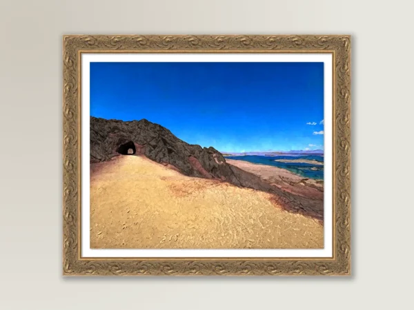 Railroad Tunnel Trail - Fine Art Print, Giclée, Unframed, 8x6 in or 12x9 in