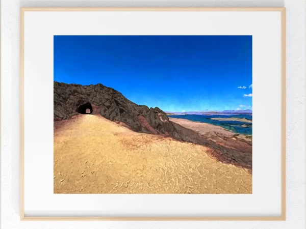 Railroad Tunnel Trail - Fine Art Print, Giclée, Unframed, 8x6 in or 12x9 in