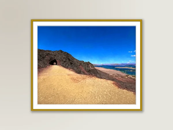 Railroad Tunnel Trail - Fine Art Print, Giclée, Unframed, 8x6 in or 12x9 in